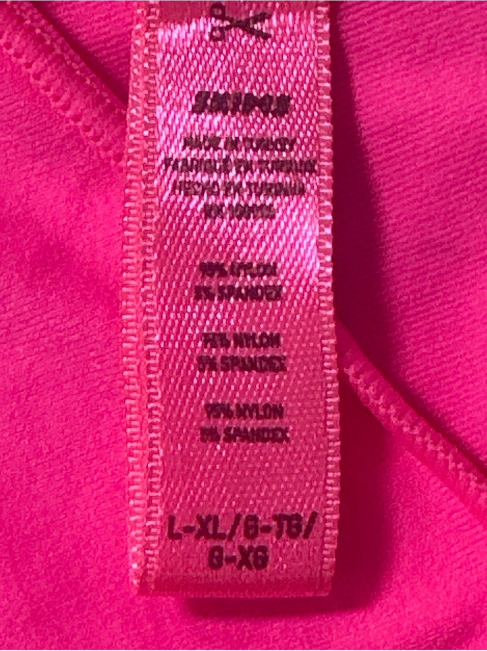 💖 SKIMS Hot Pink Tank Bodysuit L-XL Like New • Back to School Ready! 💖 - Picture 2 of 8